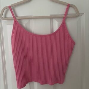 Old Navy Pink Ribbed Camisole